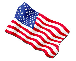 Obraz premium Flagge USA