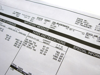 Pay Stub