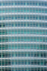 modern office building windows