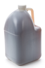 Soy Sauce Bottle with white background