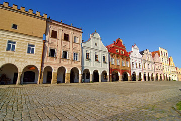 Fototapeta premium Colorful House In Telc
