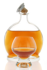 Cognac. A spirit made of grapes, with long endurance