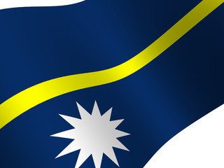 National Flag. Nauru
