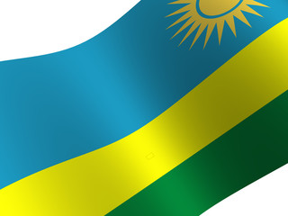 National Flag. Rwanda