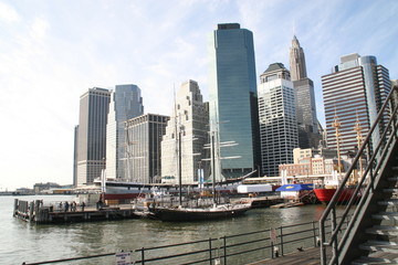 Fototapeta na wymiar Skyline von New York - USA