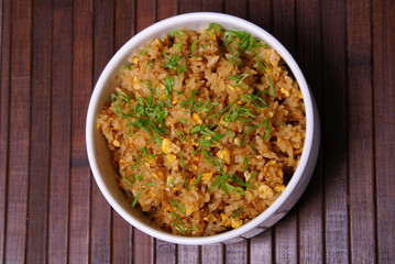 Golyachee dish from rice.