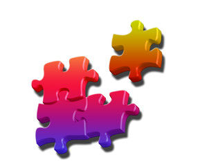 Fototapeta premium Concept puzzle