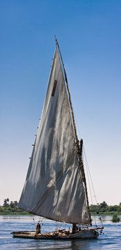 Feluke im Nil - Egypt