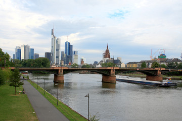 Fototapeta premium Frankfurter Skyline
