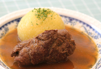 Roulade und Kloß