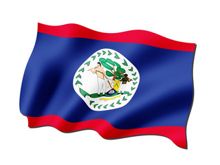 Flagge Belize