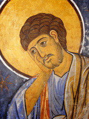 St. Thomas Icon In Easter Orthodox Christian Style