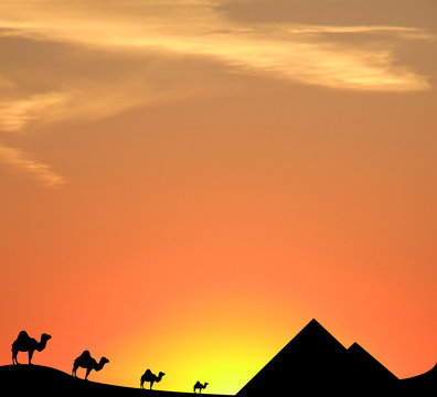 egyptian sunset