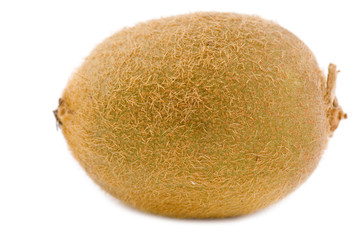 object on white - raw fruit kiwi