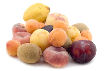 object on white - raw Fruit