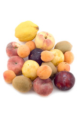 object on white - raw Fruit