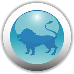 Glossy Zodiac Button