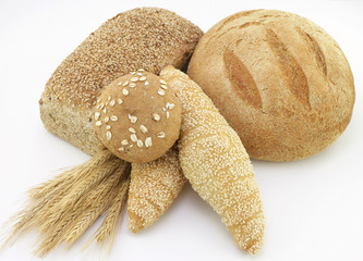 Assorted bread