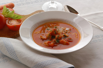 Zuppa di pesce Brodetto all istriana
