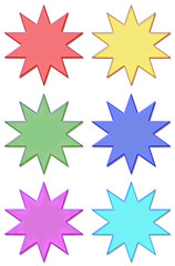 t-shirt art prints, weihnachtssterne, weihnachtsbaumschmuck