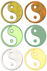 t-shirt art prints, yin und yang, leben in balance