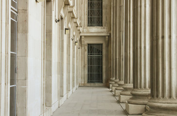 Federal Courthouse Representing Law and Order During the Day