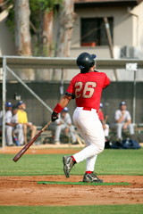 Baseball Player Batting