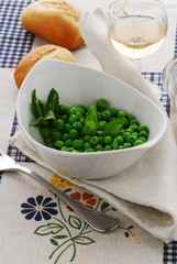 Insalata di piselli e menta - Contorno