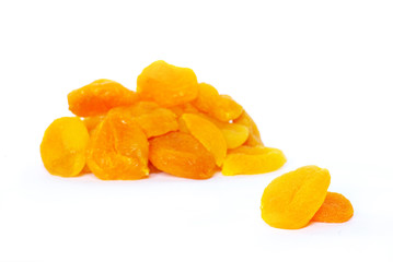 Dried apricot fruits