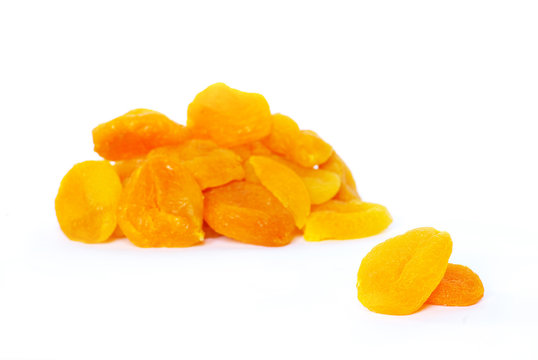 Dried apricot fruits