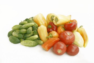 multicolor vegetable