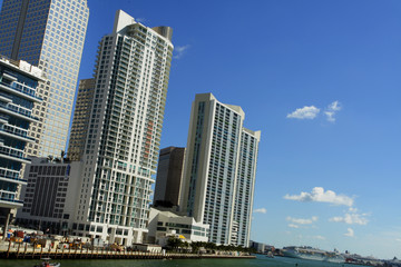 Fototapeta na wymiar Downtown Miami