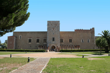 Fototapeta na wymiar Pałac Królów Majorki, Perpignan, Francja