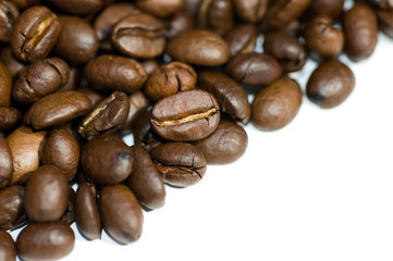 Close-up of coffee beans