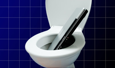 Schmeiß das Notebook ins Klo