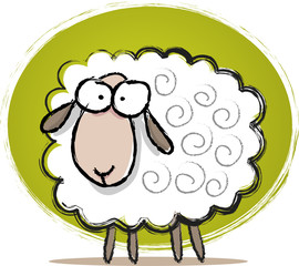 Sketch Cute Sheep