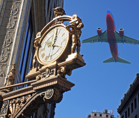 Clock and Plane