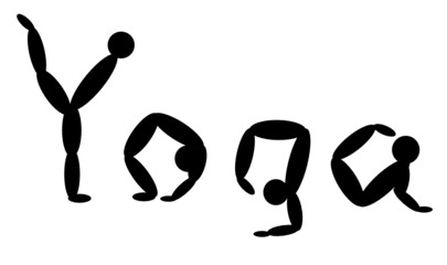 Yoga calligraphie