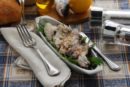 Cefali al vapore - Secondi di pesce del Veneto