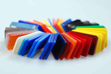 multicolor plastics
