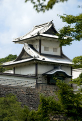 Kanazawa castle, Japan.