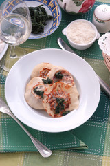 Tortelloni di spinaci in padella giusta - Primi Emilia Romagna