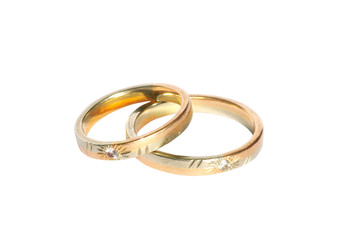 gold wedding rings