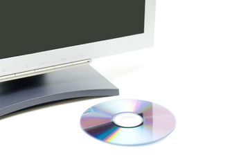 Computer monitor and cd