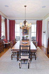 elegant diningroom well decorated