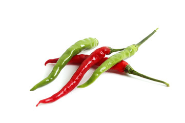 Paprika isolated on white backgrounds