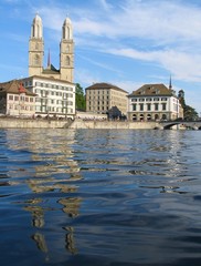 Obraz premium Zürich Stadtansicht