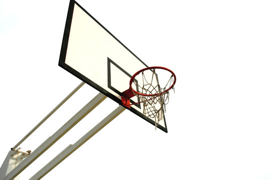 old basketball net