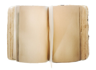Book isolated on white background