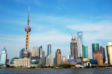 the Oriental Pearl Tower